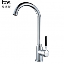 镀铬滚珠冷热厨房龙头